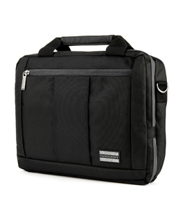 El Prado Laptop Messenger/ Backpack (Black) 10-12"